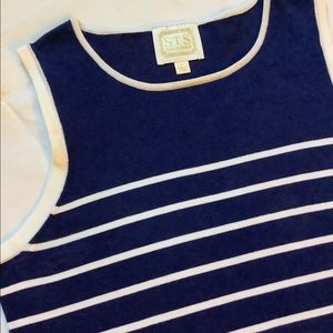 Sail to Sable Sleeveless Dress